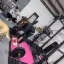The image quality is poor. The composition is awkward due to the angle. The lighting is not great, and the image is not sharp. The subject is blurry due to movement. The image is not photo-realistic. Key elements are not in focus. The presence of a dog in the image is a detractor. Overall, the image has many issues that detract from its quality.